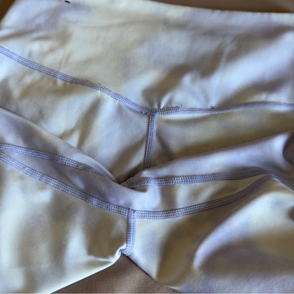 Nike Dri-Fit One Tight Fit Sky Tie Dye Compression Athletic Women's Shorts Small - Picture 7 of 7